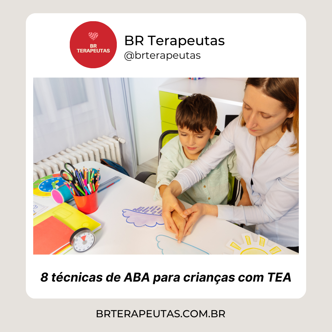 Quais técnicas importantes de ABA para crianças com autismo?