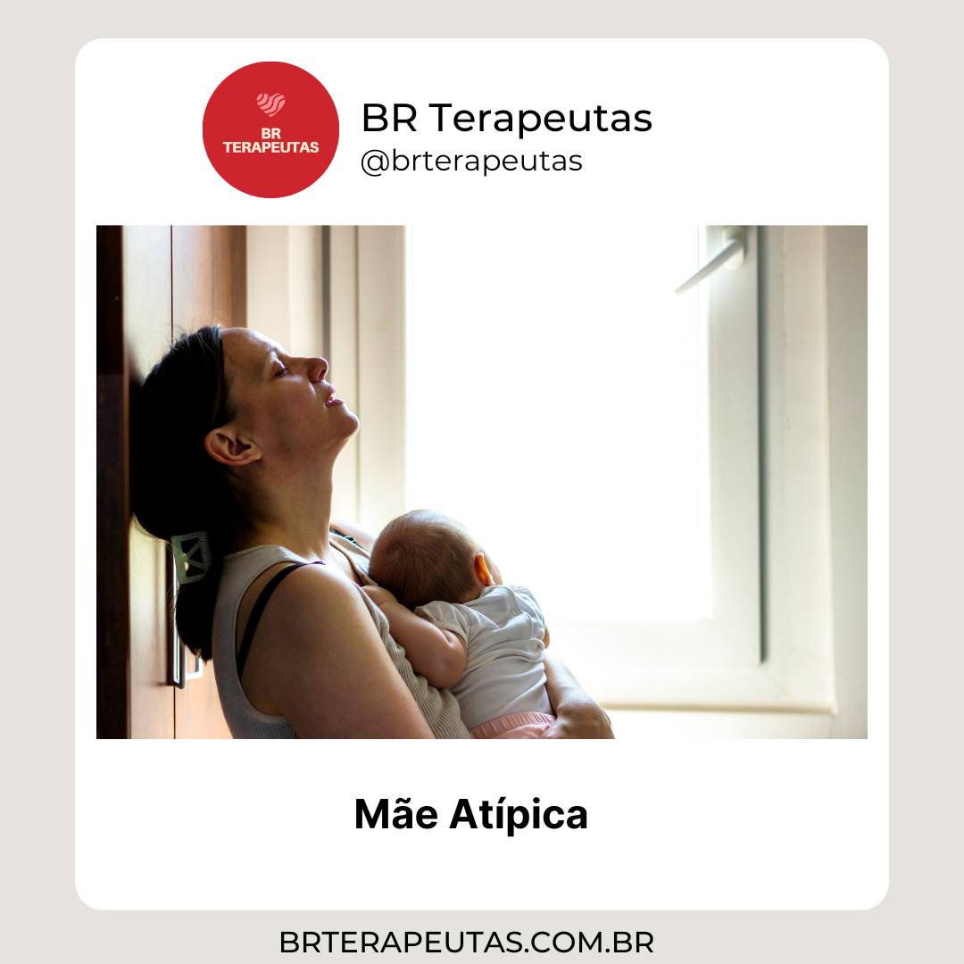 mãe atípica com um filho com Transtorno do Espectro Autista (TEA) - foto de mãe atípica cansada com um filho com TEA - BR Terapeutas