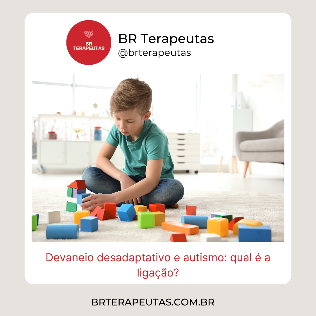 Foto de uma criança com devaneio maladaptativo no autismo