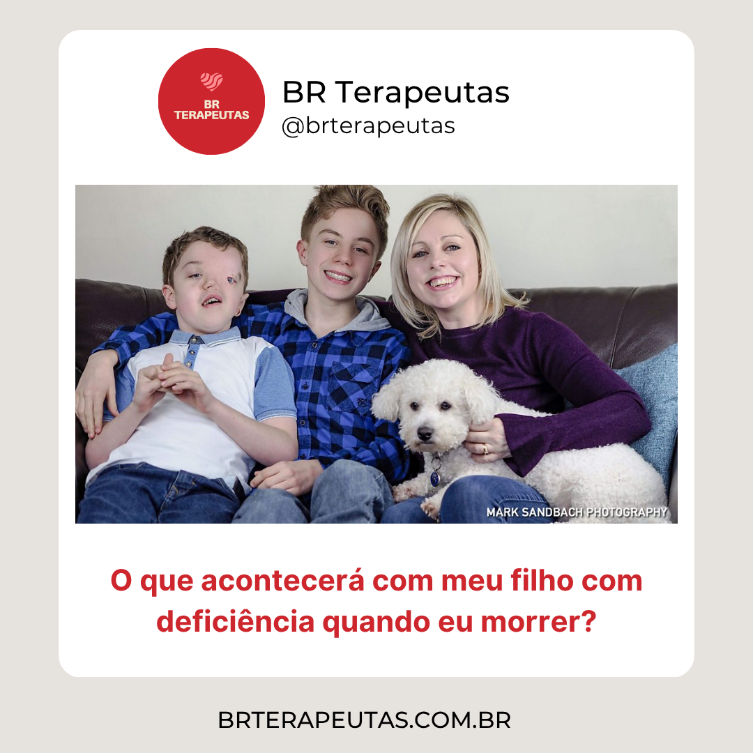 O que acontecerá com meu filho com deficiência quando eu falecer? - foto de mãe com filho com autismo e síndrome de Goldenhar