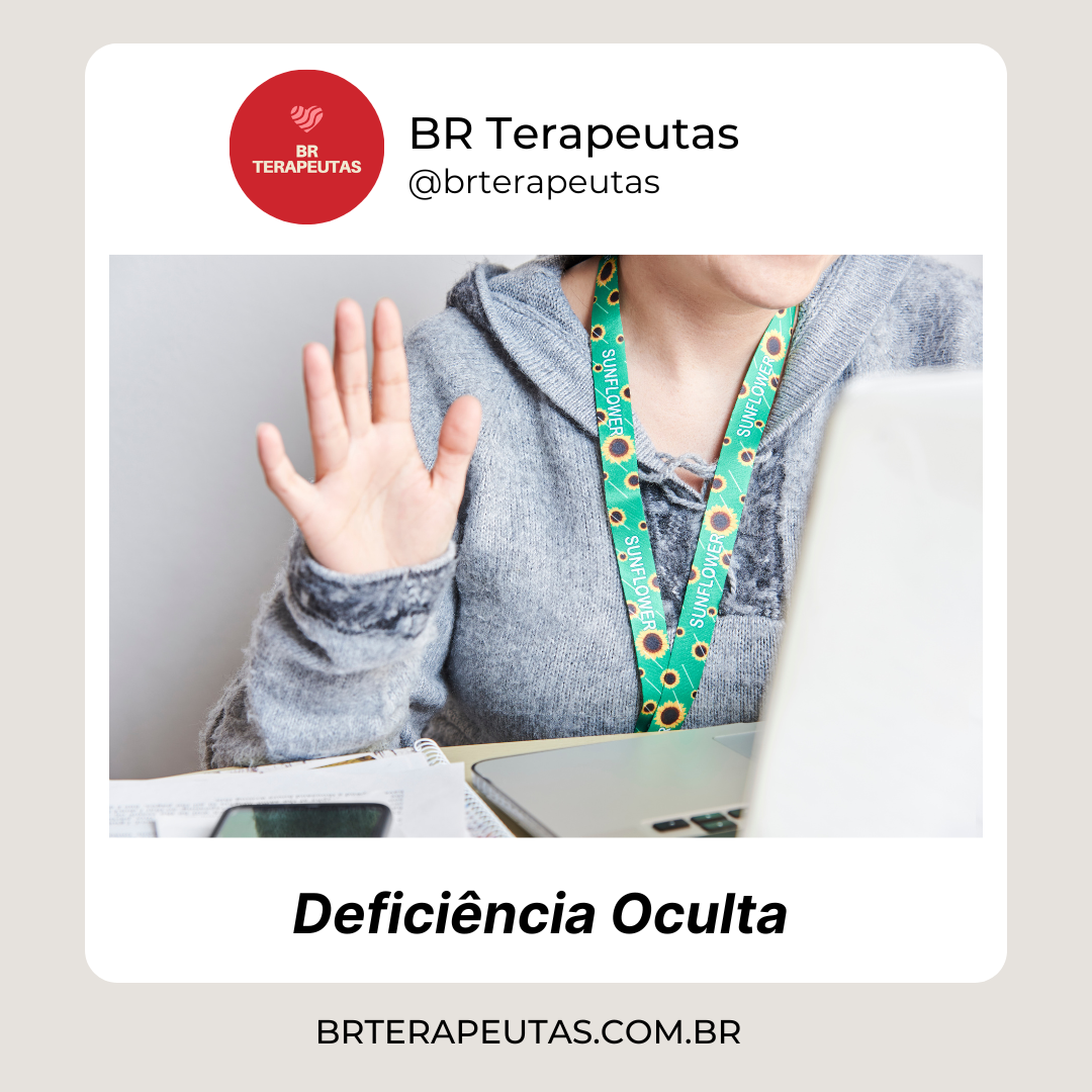 Foto de cordão girassol, que é um acessório que pode ser usado por pessoas com deficiências
ocultas ou não aparentes.