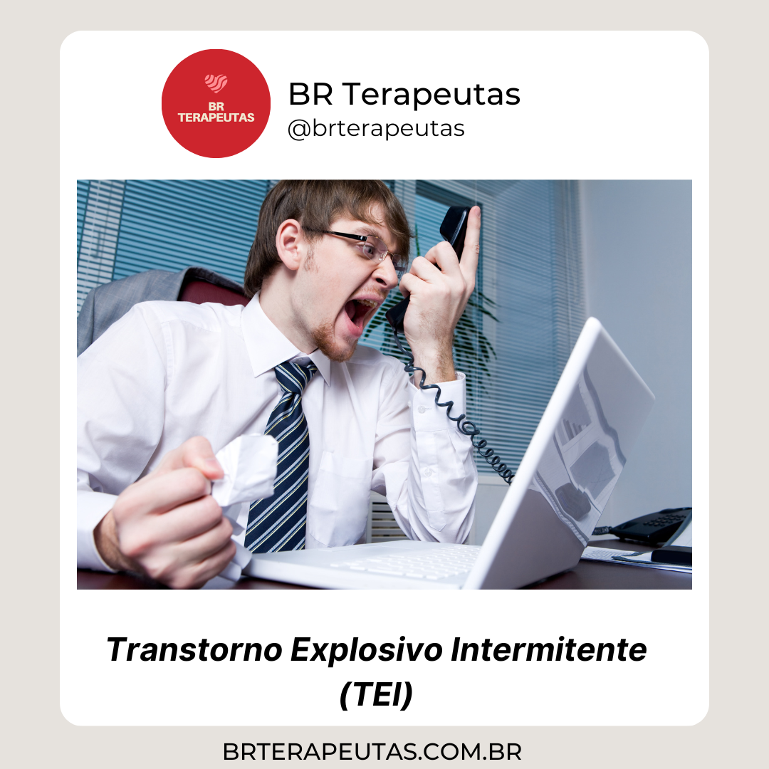 O que é o Transtorno Explosivo Intermitente (TEI)- foto de um homem com raiva