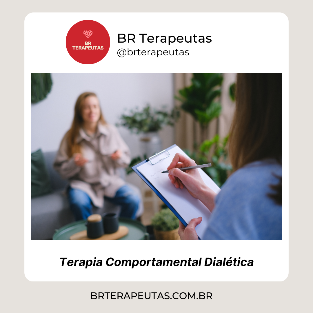 O que é a Terapia Comportamental Dialética. Foto de um paciente e psicóloga.