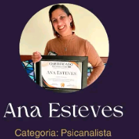 ANA ESTEVES: Psicanalista online que atende Pessoas com Deficiência.