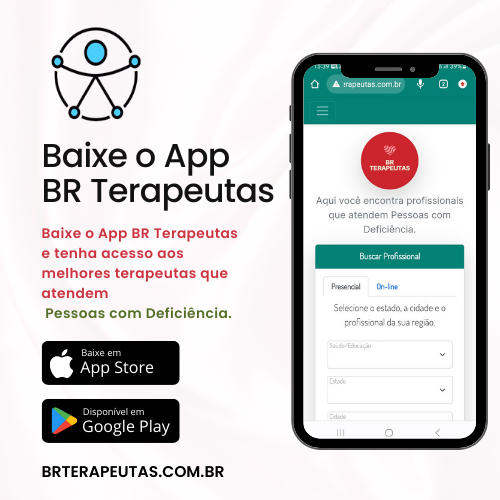 App BR Terapeutas - Encontre profissionais que atendem pessoas com deficiência 